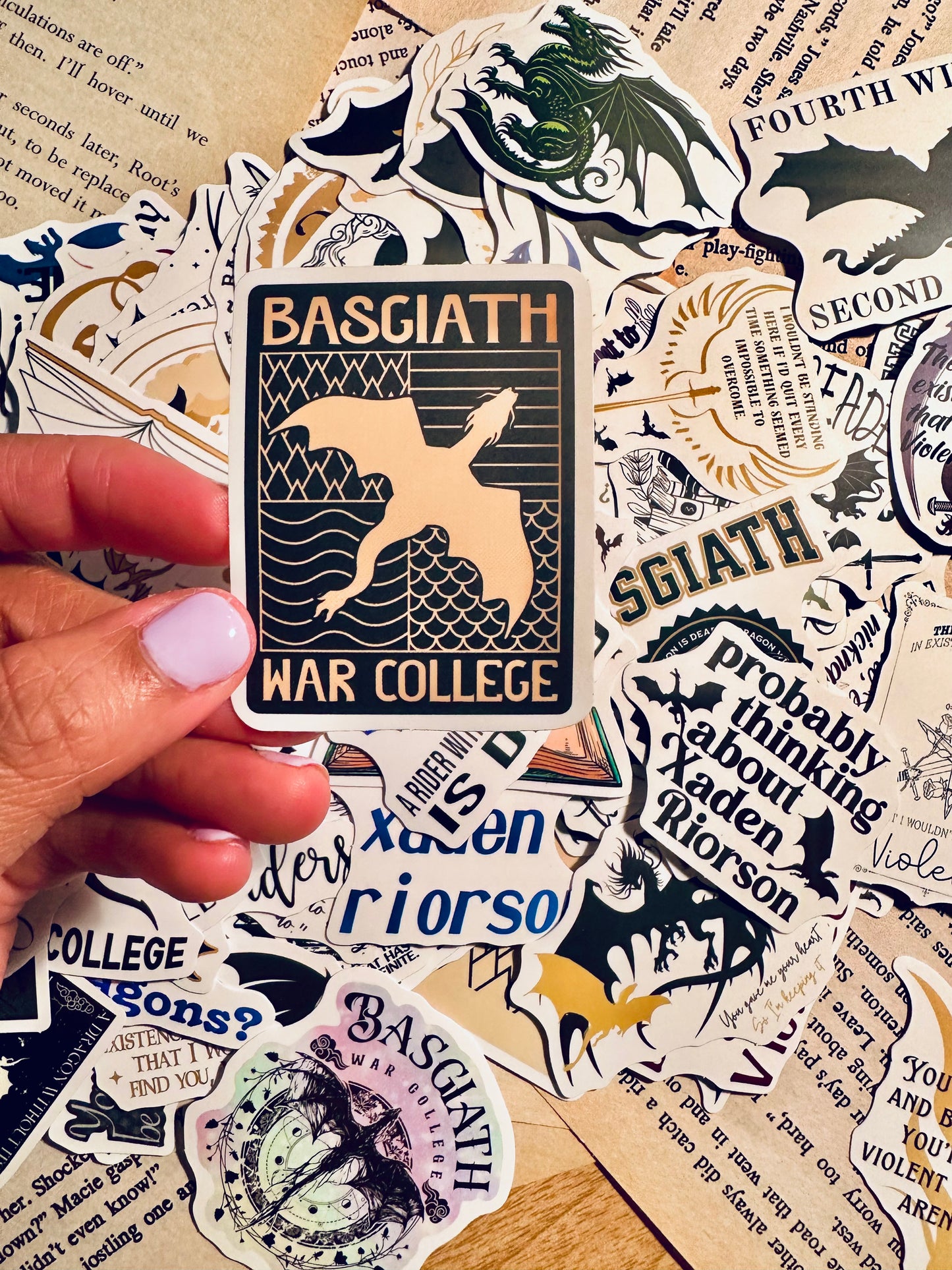 Dragon Inspired Waterproof Stickers