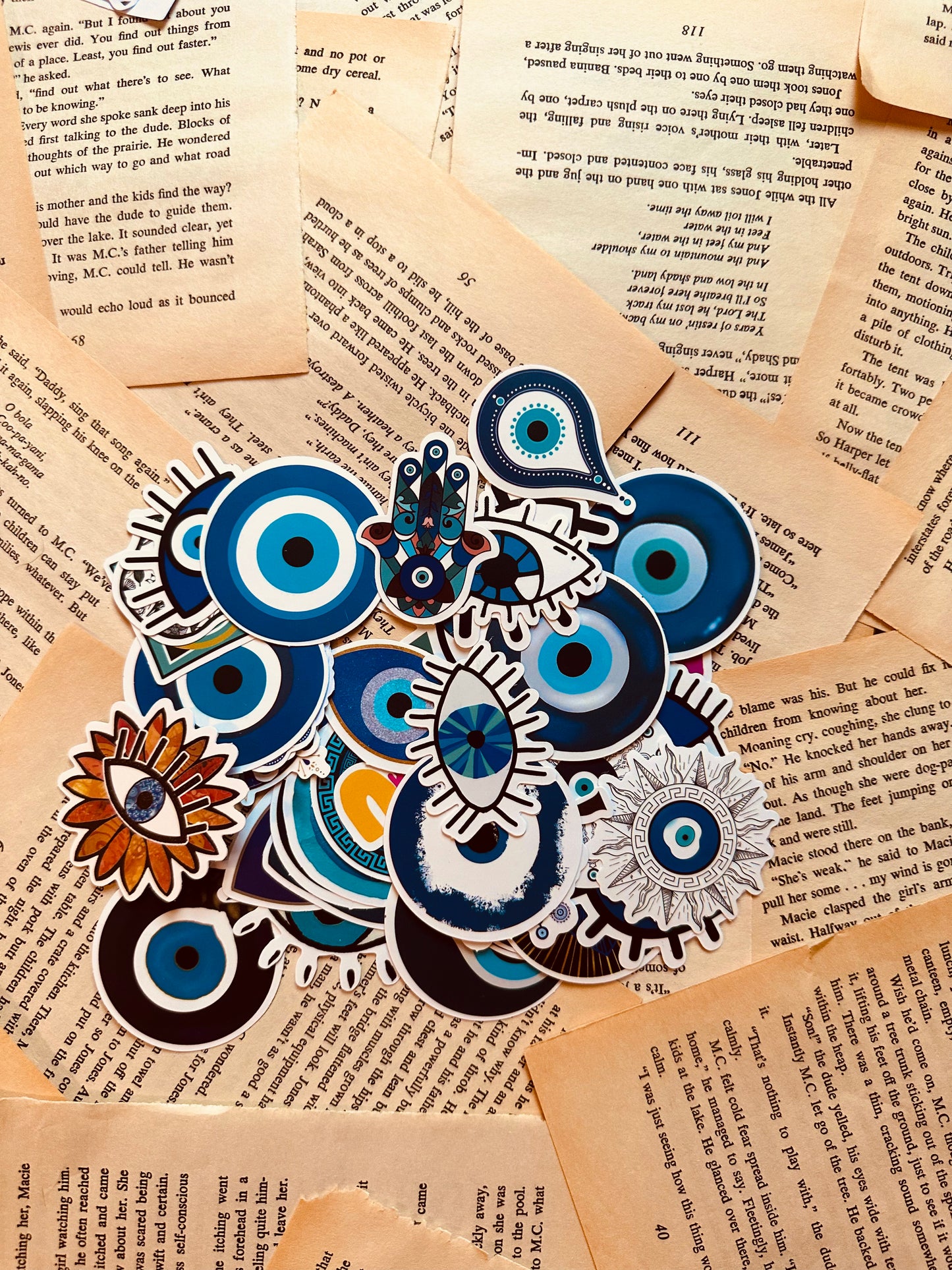 Spooky Waterproof Vinyl Stickers