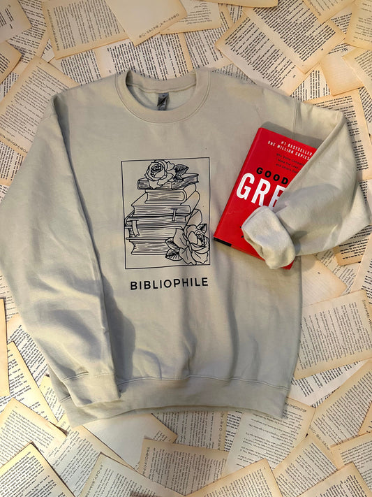 Bibliophile Bookish Crewneck Sweatshirt