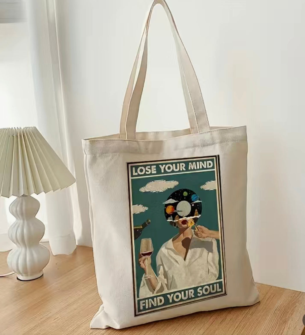 Bookish Canvas Tote Bags