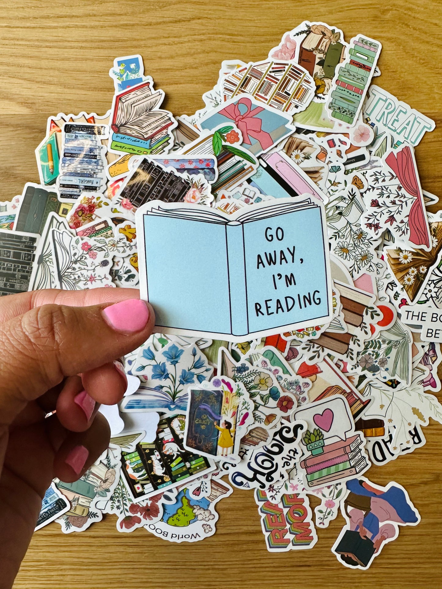 Bookish Vinyl Stickers