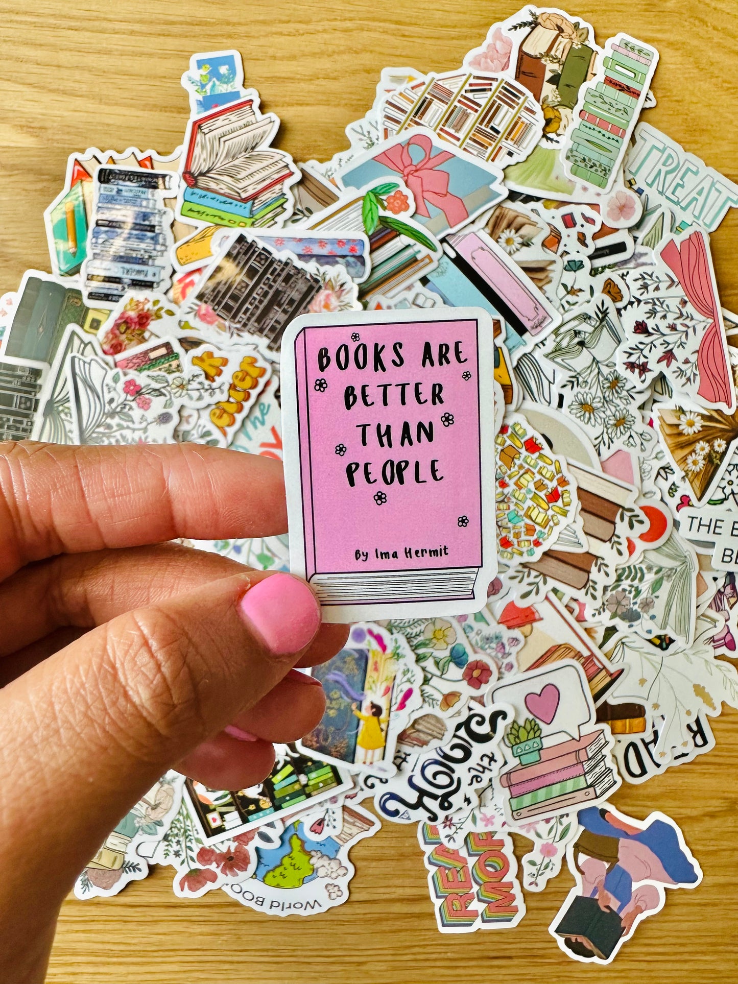 Bookish Vinyl Stickers